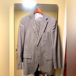 Men’s SuitSupply Wool Linen 38L suit